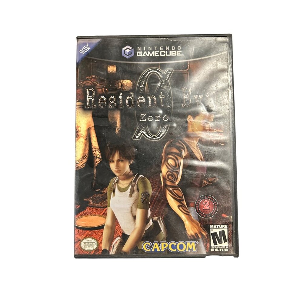 Resident Evil Zero For Nintendo GameCube Complete With Case & 2 Discs Capcom Mat